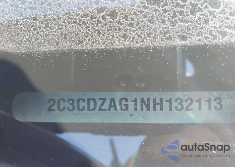 2022 Dodge Challenger Sxt z USA, uszkodzony, nr VIN 2C3CDZAG1NH132113